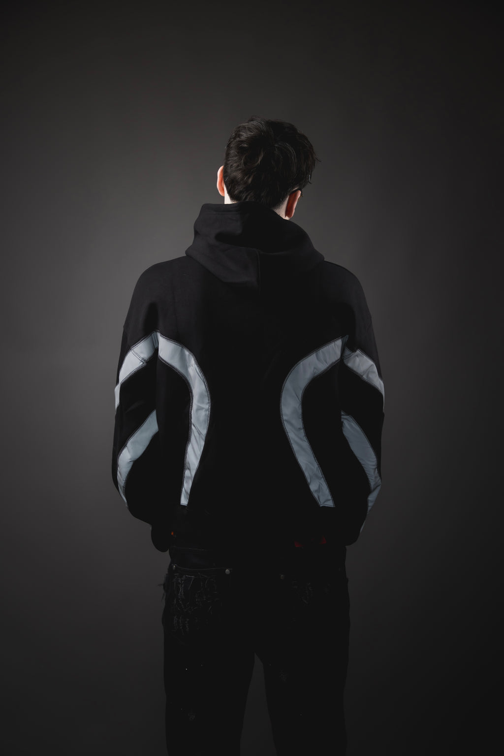 Hoodie Zip Reflective